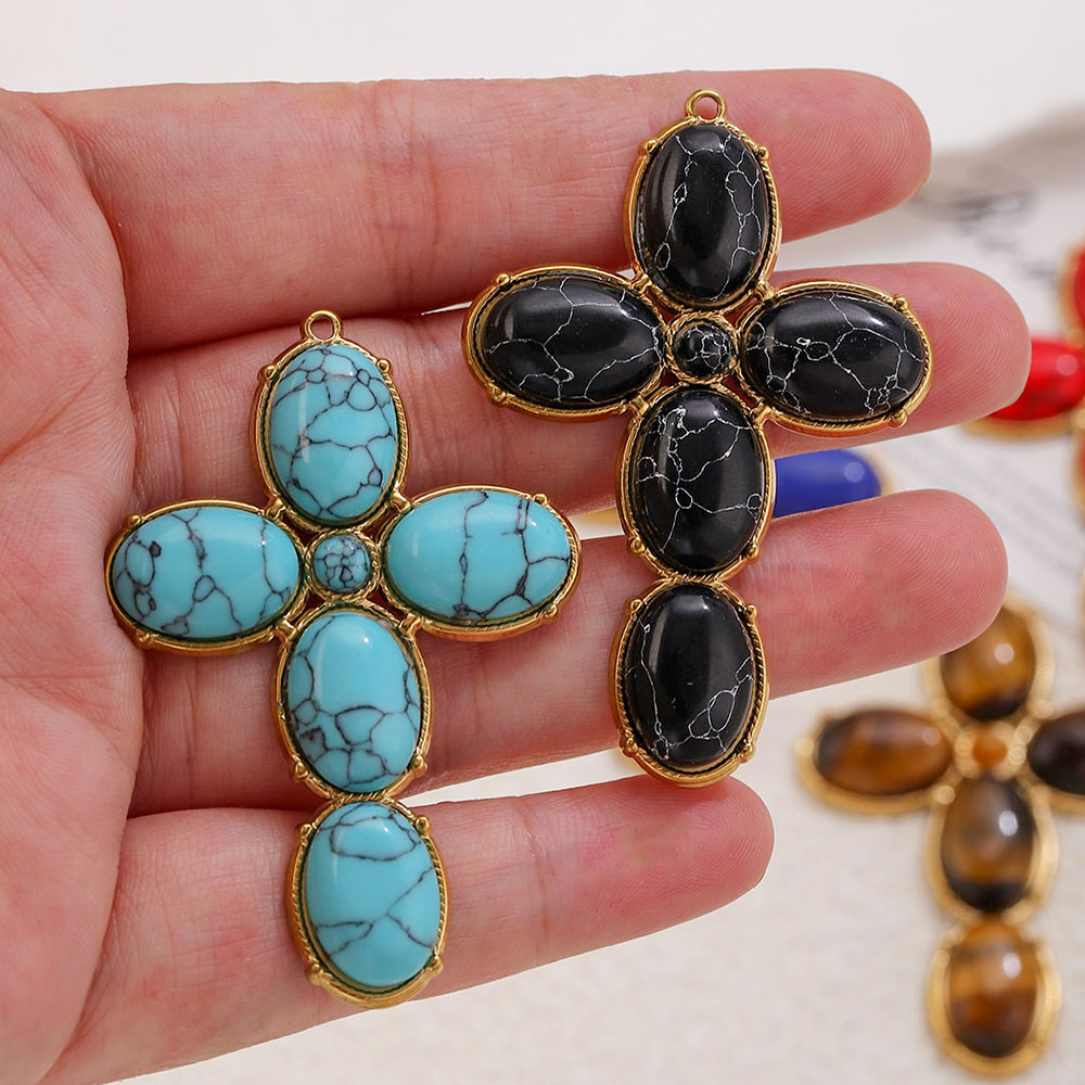 Vintage Urban Fashion - Dijes de Acero Inoxidable, Colgante de