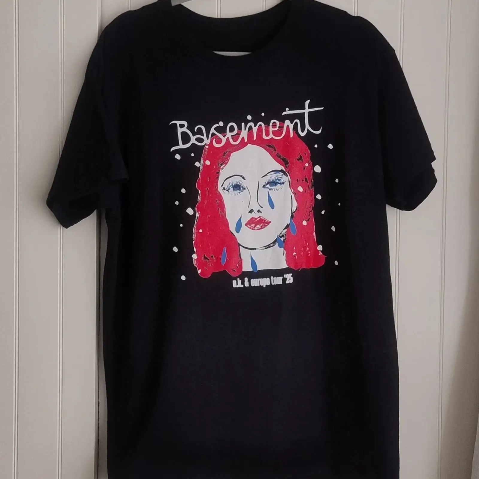 Vintage Fashion Uk - Camiseta de la gira europea de