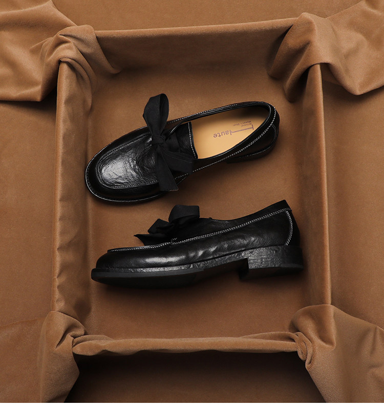 Vintage Style Women Fashion - Caja para Zapatos ‌ Mocasines Vintage