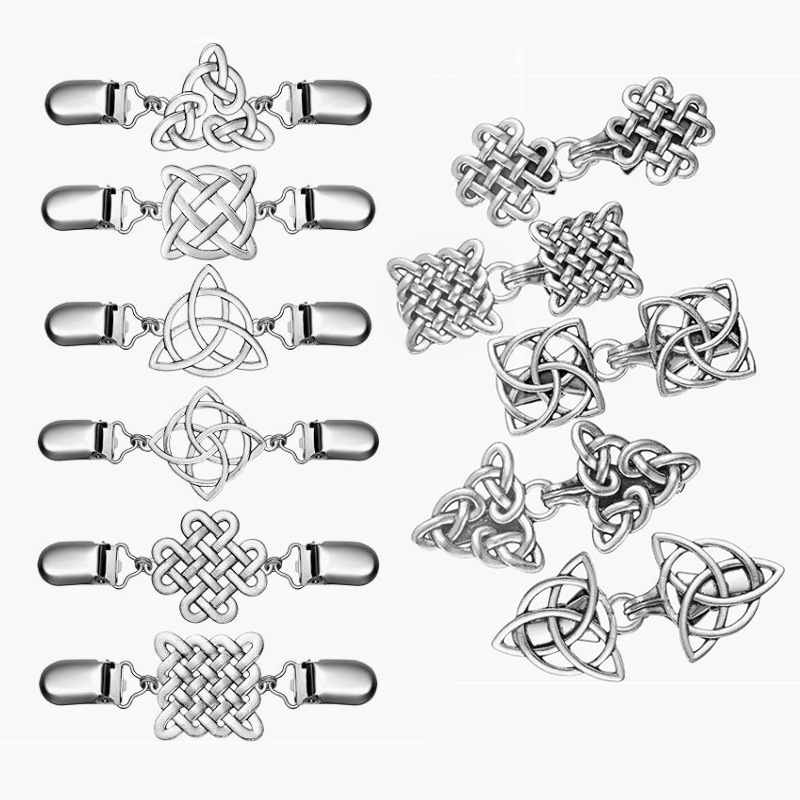 Vintage Fashion Postcards - Clips para suéter Vintage, nudo celta,