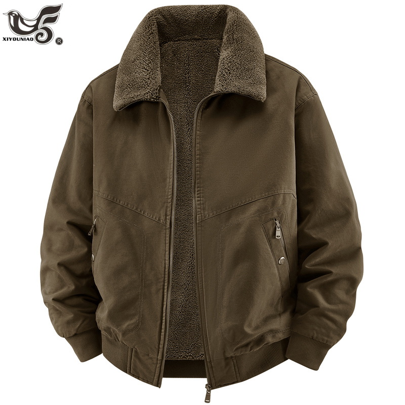 Varsity Jacket Wool - Chaquetas de lana de invierno de