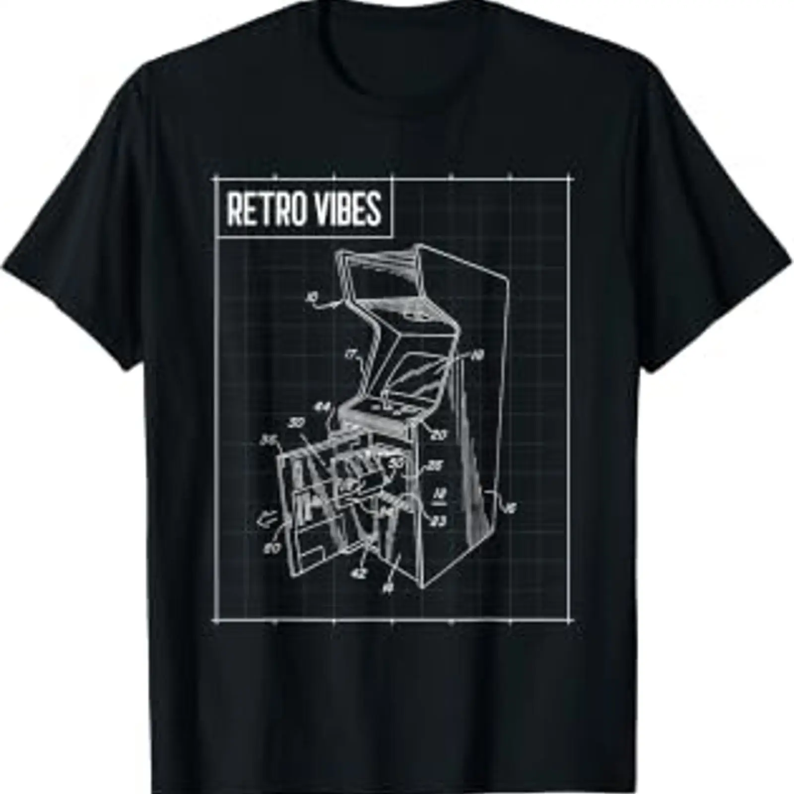 Vintage Fashion Videos - Camiseta de Gamer con Diseño de
