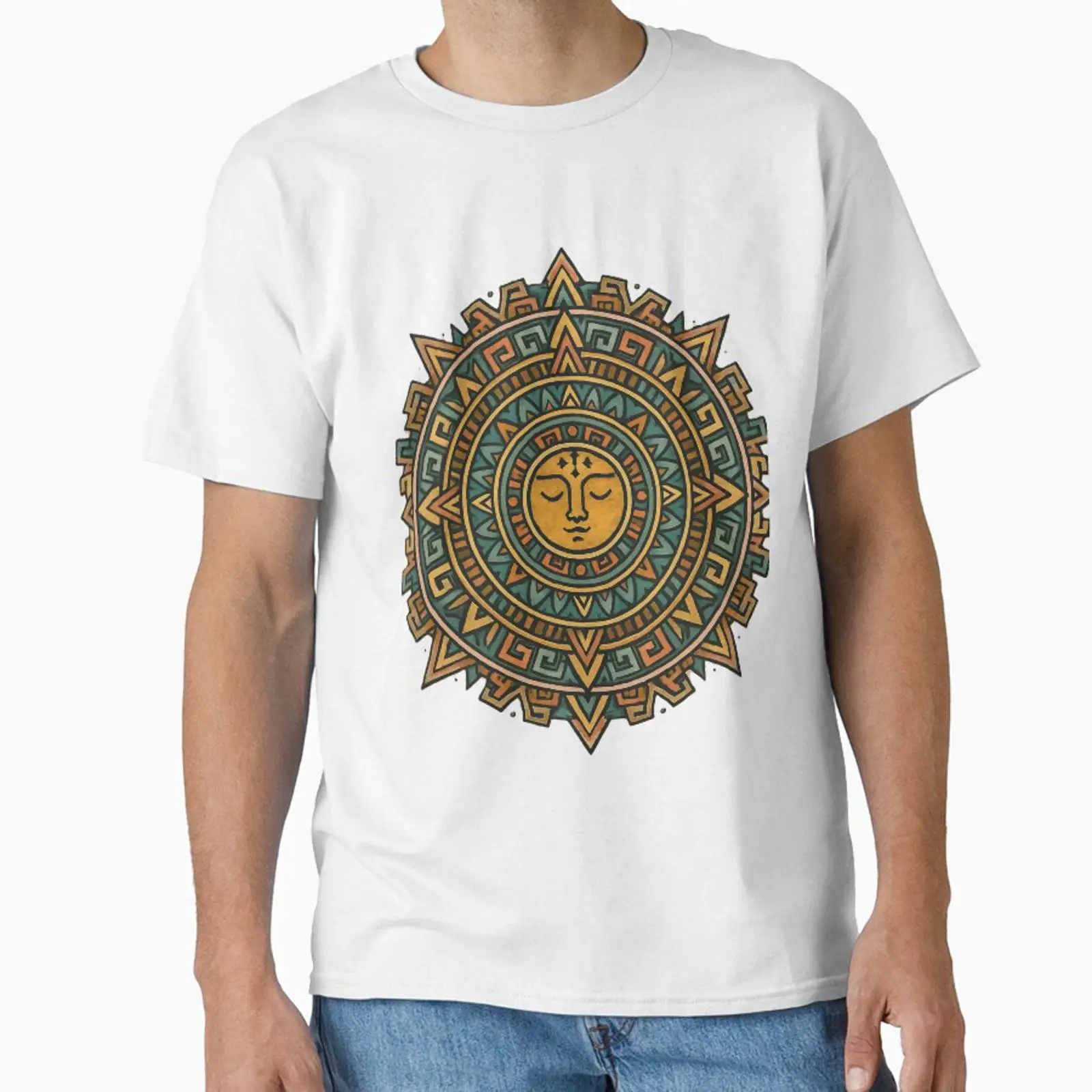 Vintage Fashion Uk - Aztec Sun Mandala diseñado y vendido