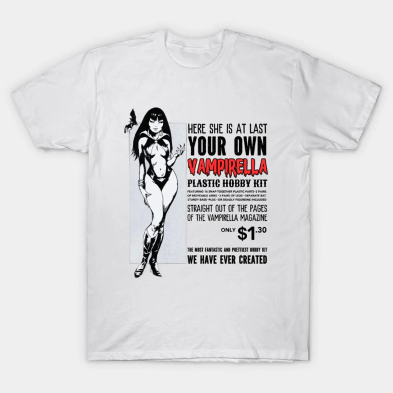 Vintage Fashion Toys - Camiseta con estampado de juguete vintage
