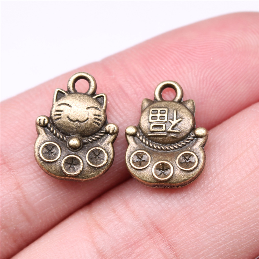 Vintage Urban Fashion - 10 piezas de 15x11mm, 3 colores: