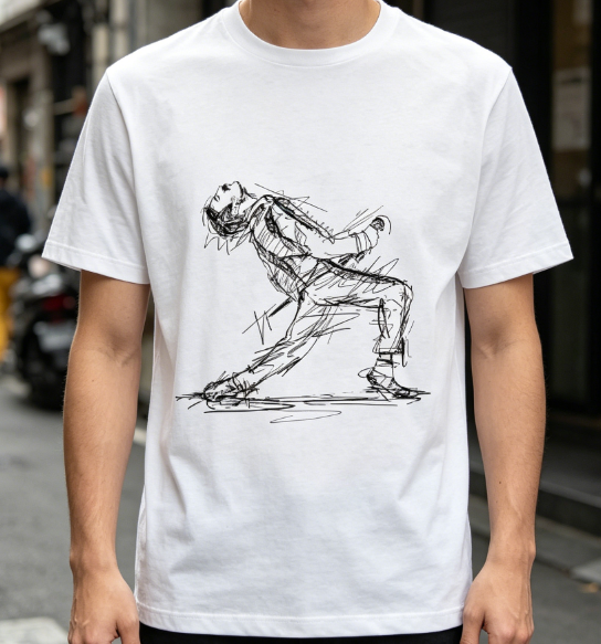 Vintage Fashion Toys - Camiseta con estampado de Queen Freddie