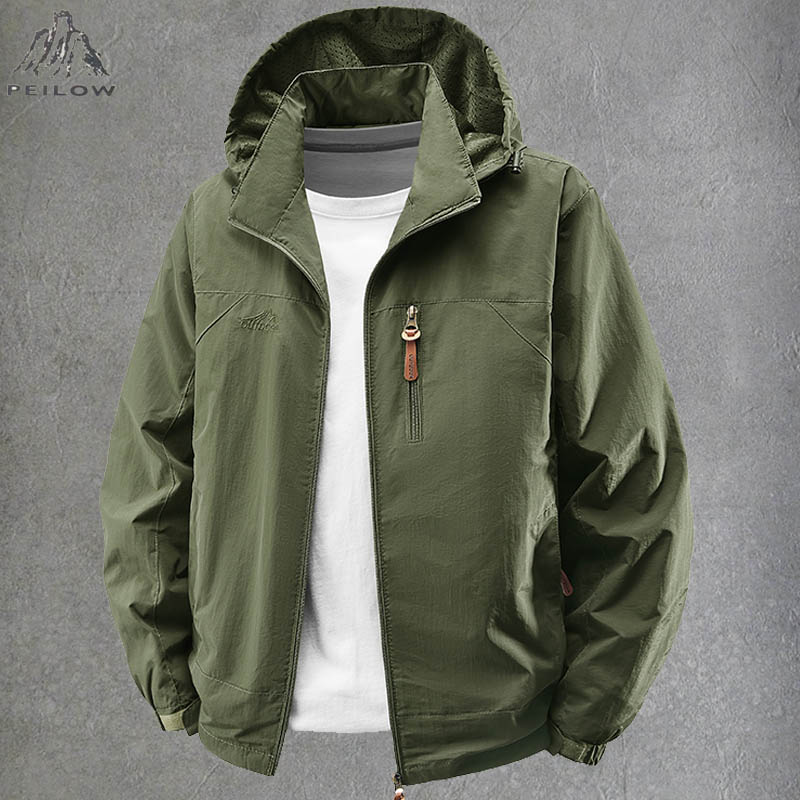 Varsity Jacket Wool - Primavera otoño rompevientos chaquetas de senderismo