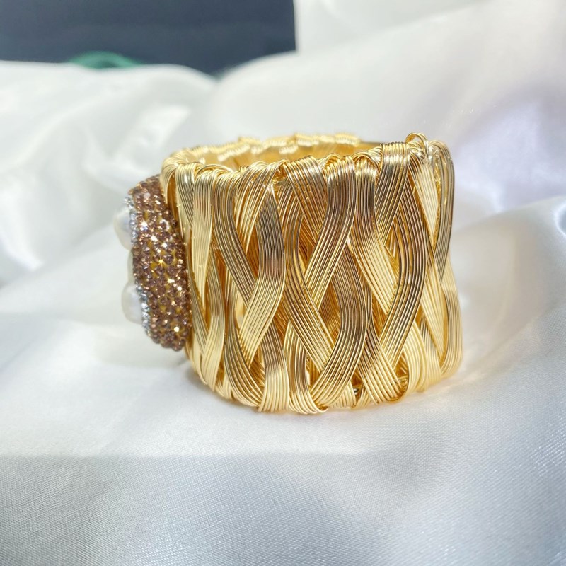 Brazalete barroco de perlas bl - Vintage Fashion Photos reseña y precio
