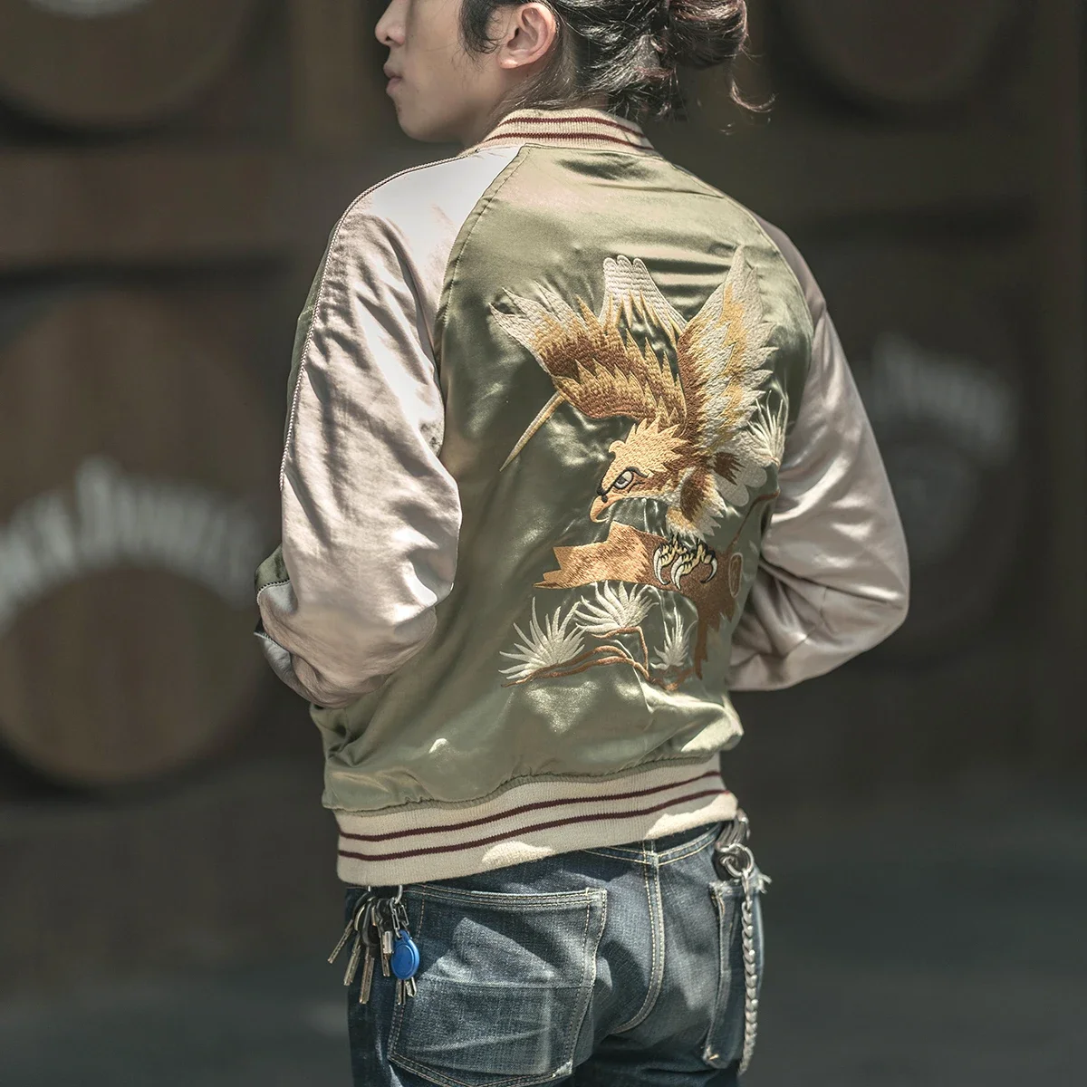 Chaqueta de recuerdo reversibl - Varsity Jacket Wool reseña y precio