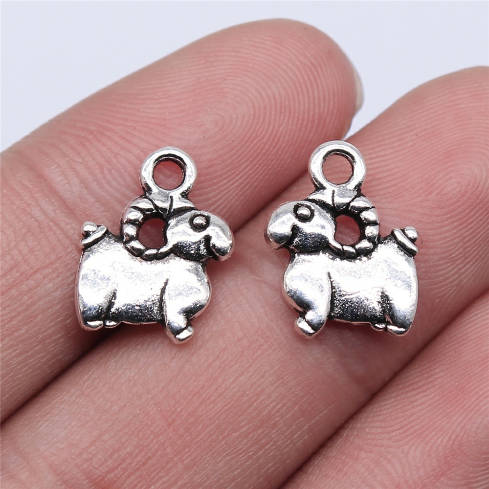 10 piezas de dijes de oveja de - Vintage Urban Fashion reseña y precio