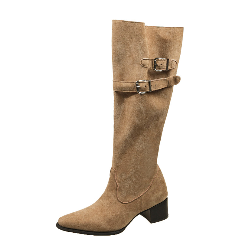 Botas de ante Vintage para muj - Vintage Style Women Fashion reseña y precio