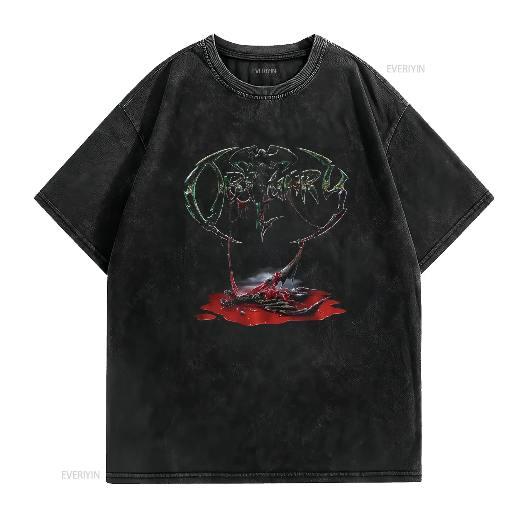 Camiseta estilo vintage con di - Vintage Fashion Obituaries reseña y precio