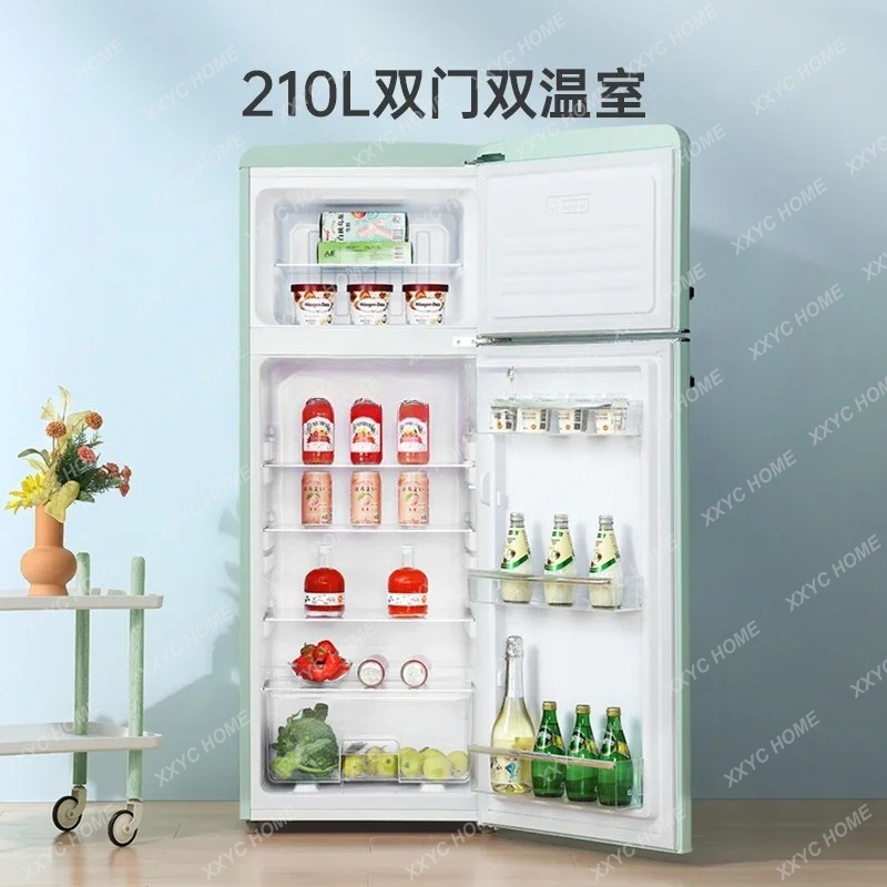 Un refrigerador pequeño de alq - Vintage Fashion Rental reseña y precio