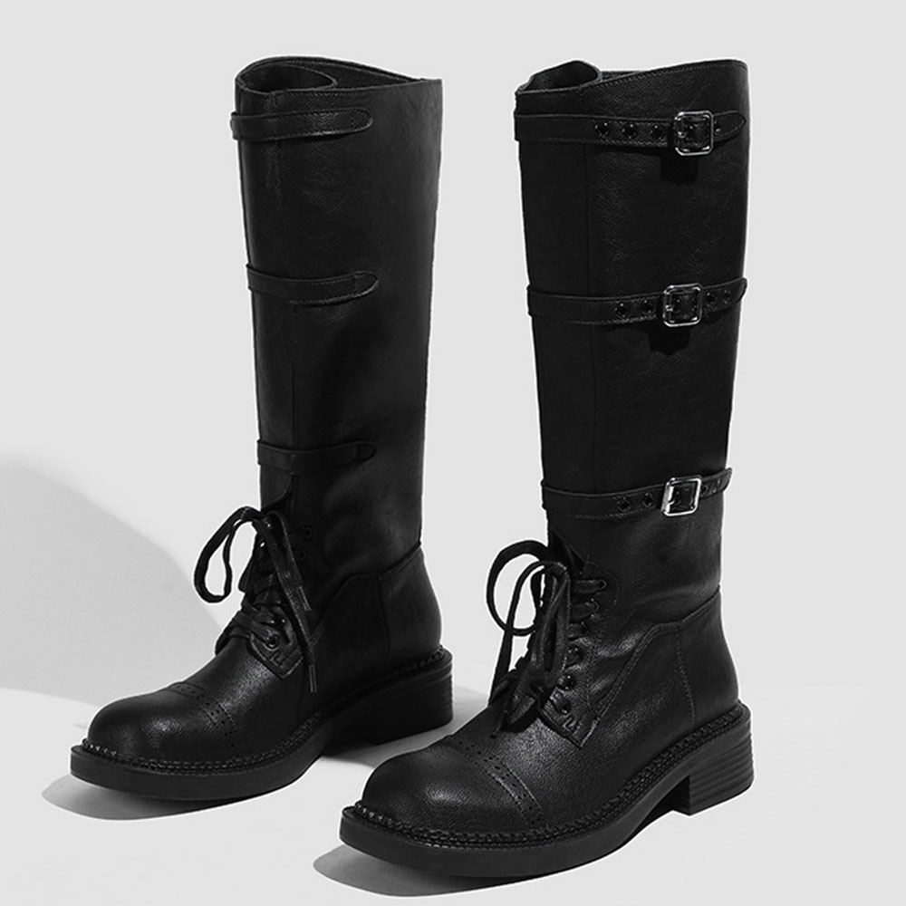 Botas hasta la rodilla para Mu - Vintage Style Women Fashion reseña y precio