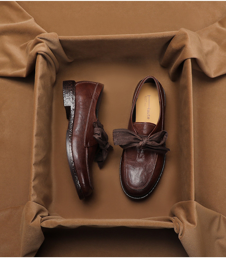 Caja para Zapatos ‌ Mocasines  - Vintage Style Women Fashion reseña y precio