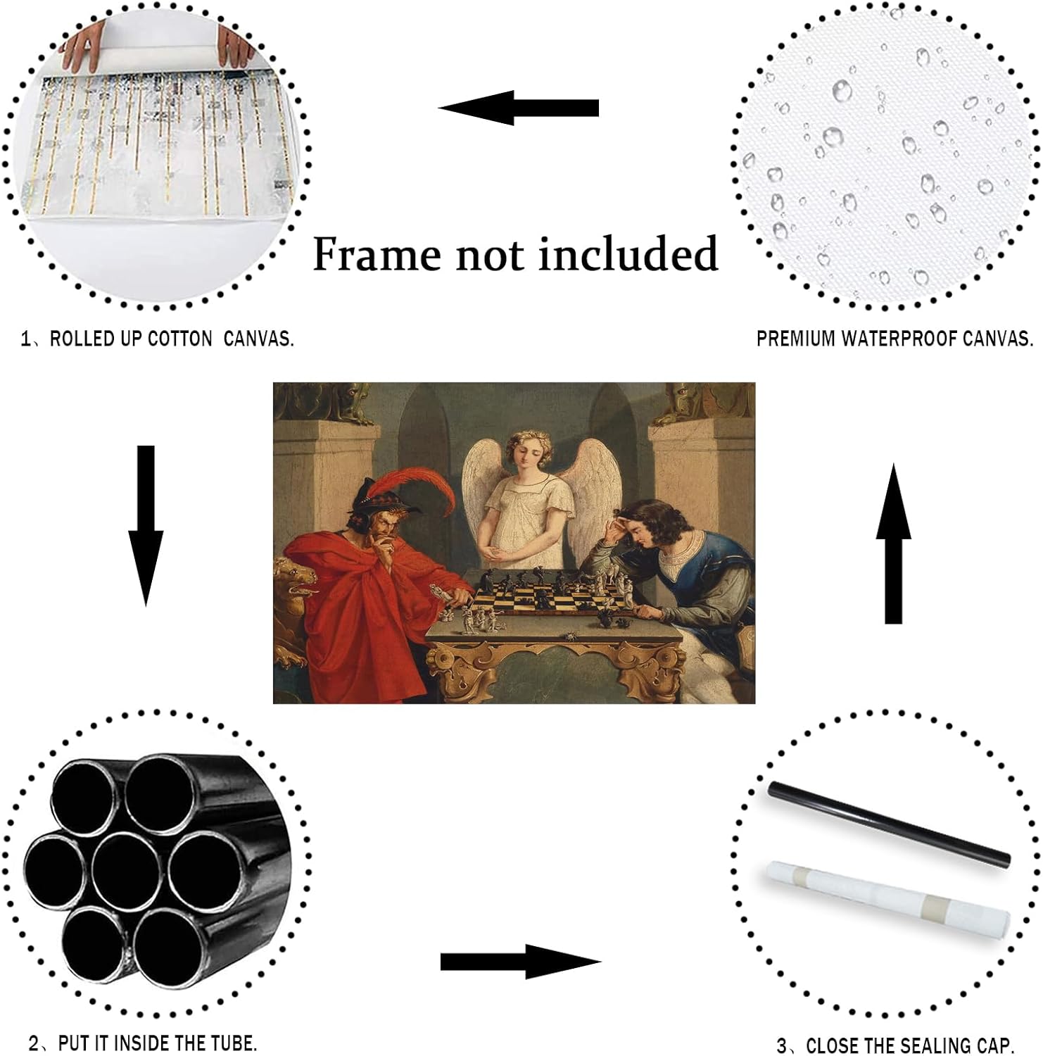 IUHYVMSM Vintage Faust And Mep - Vintage Fashion Wall Art reseña y precio