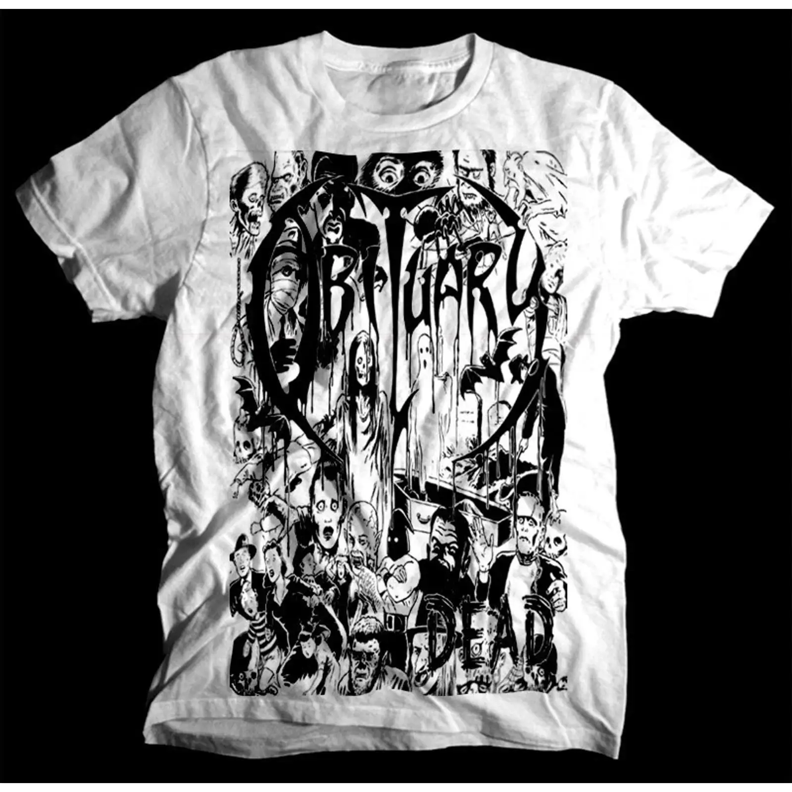 Camiseta vintage blanca de la  - Vintage Fashion Obituaries reseña y precio