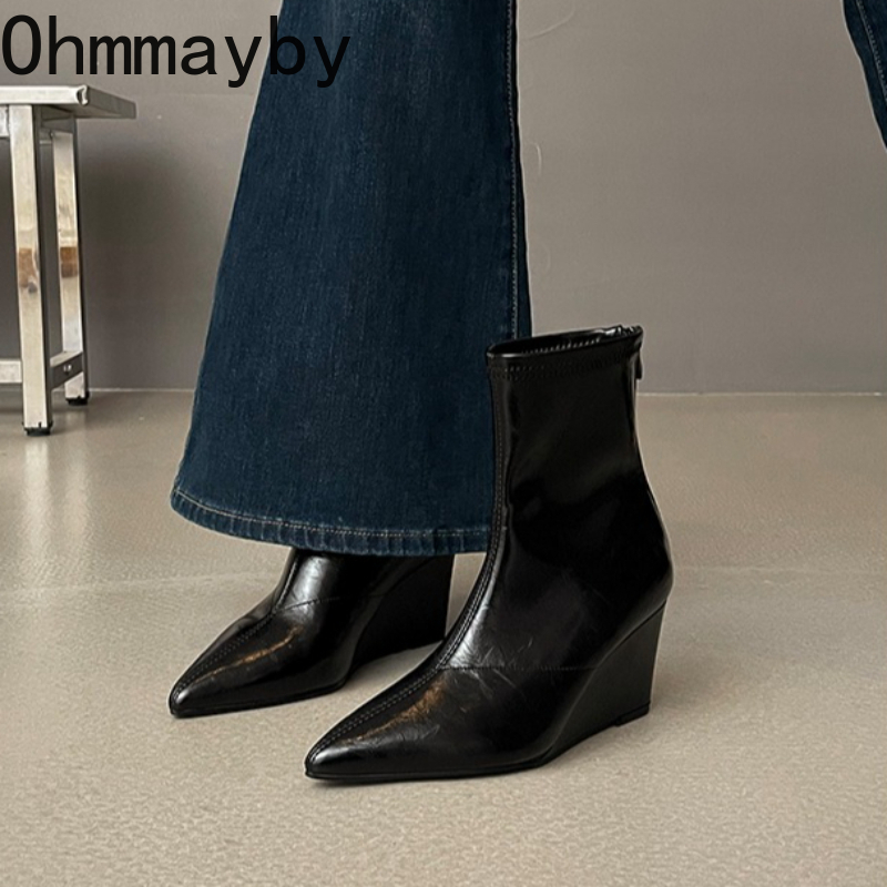Otoño Invierno Vintage Weges t - Vintage Style Women Fashion reseña y precio