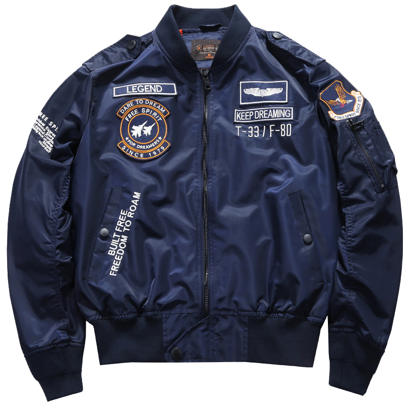 Chaqueta Bomber de vuelo MA-1  - Varsity Jacket Wool reseña y precio