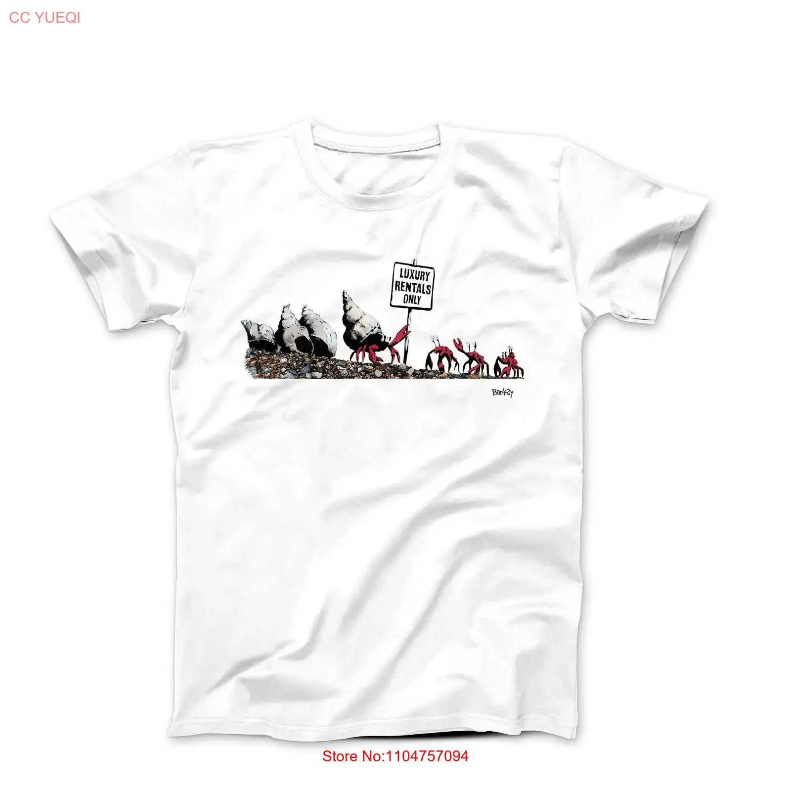 Camiseta Banksy Luxury Rentals - Vintage Fashion Rental reseña y precio