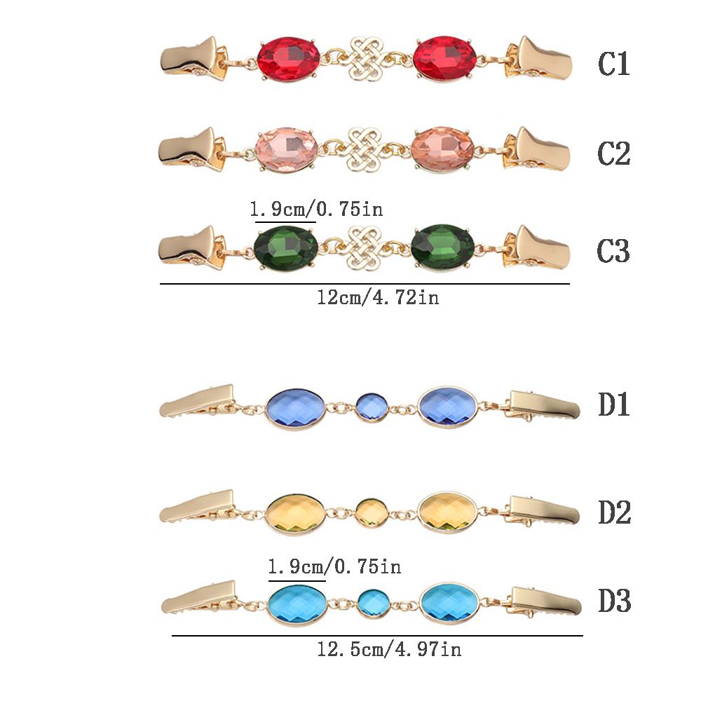 Broches vintage con gemas bril - Vintage Fashion Postcards reseña y precio