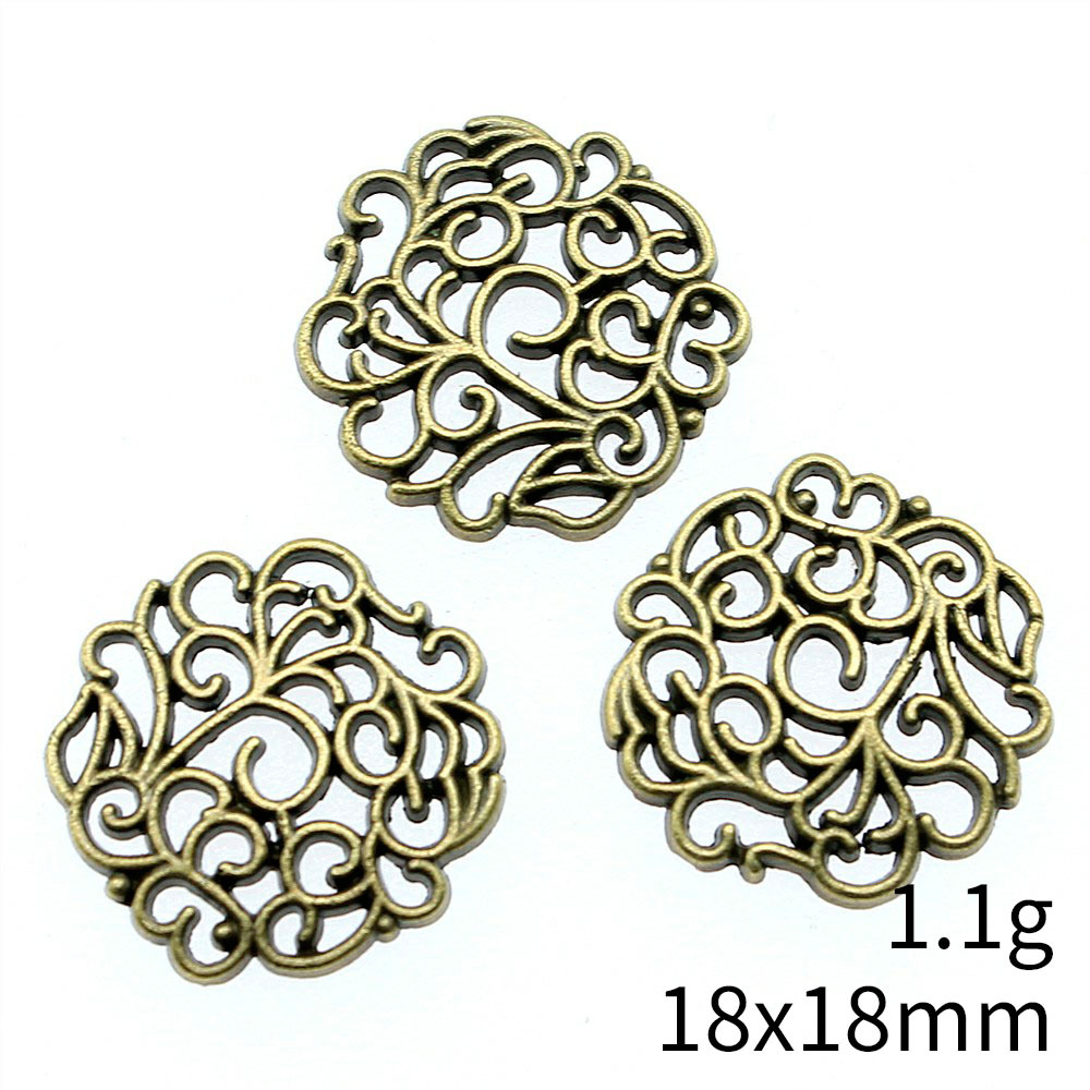 10 Uds. de dijes de flores de  - Vintage Urban Fashion reseña y precio