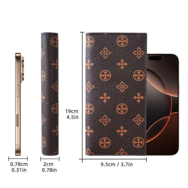 1 unidad - Cartera larga Baell - Vintage Fashion Postcards reseña y precio
