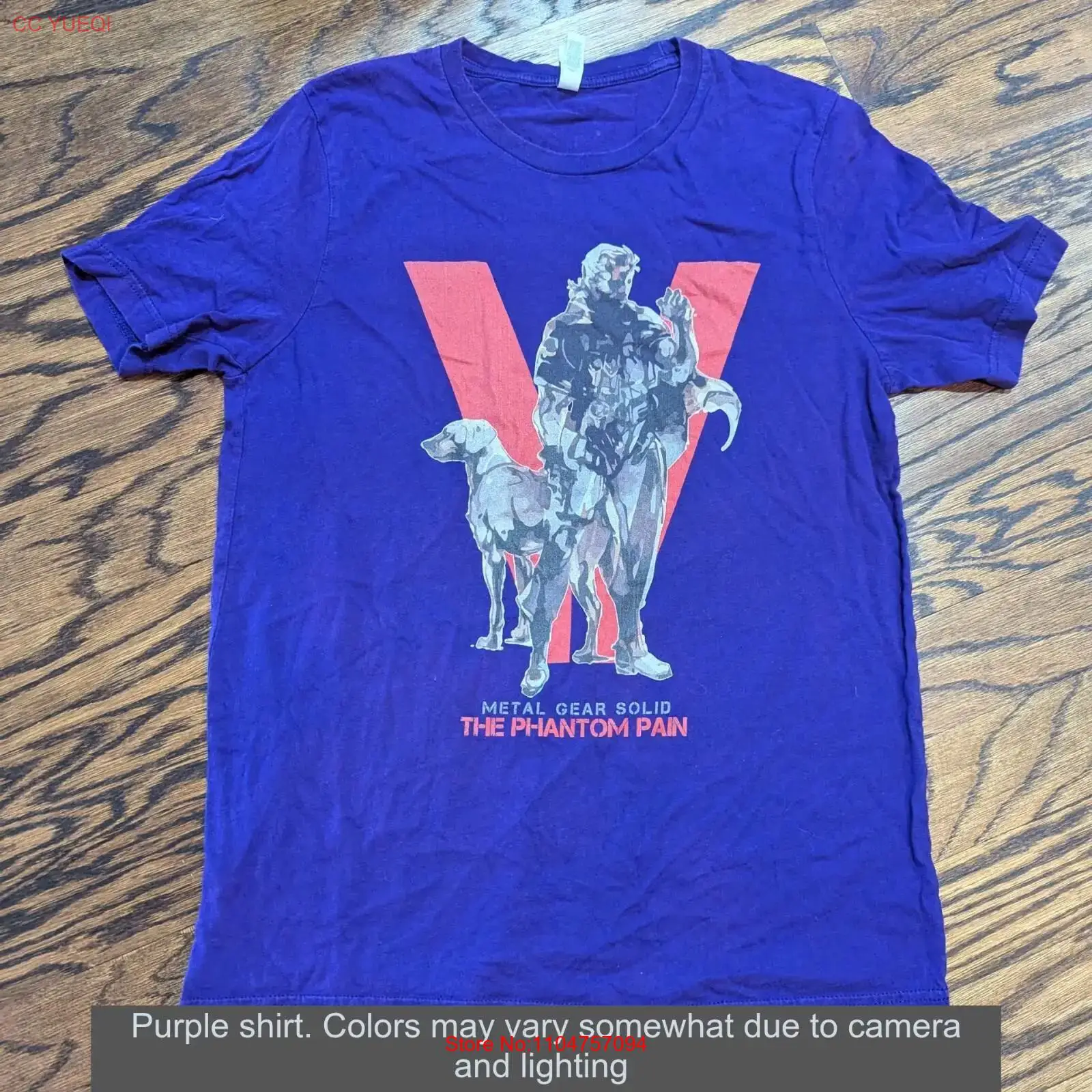 Camiseta Metal Gear Solid The  - Vintage Fashion Videos reseña y precio