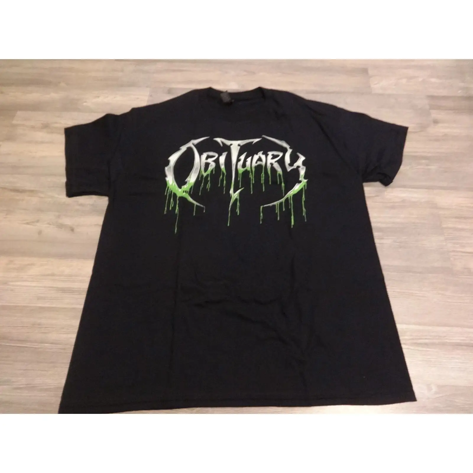 Camiseta de Death Metal Obitua - Vintage Fashion Obituaries reseña y precio