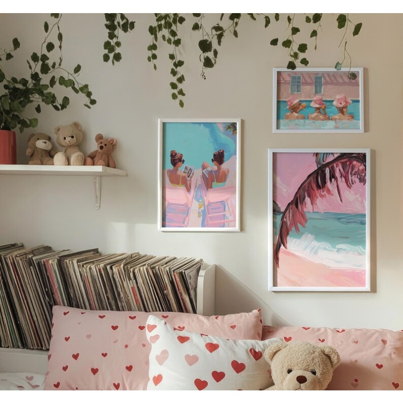Póster Vintage para fiesta en  - Vintage Fashion Wall Art reseña y precio