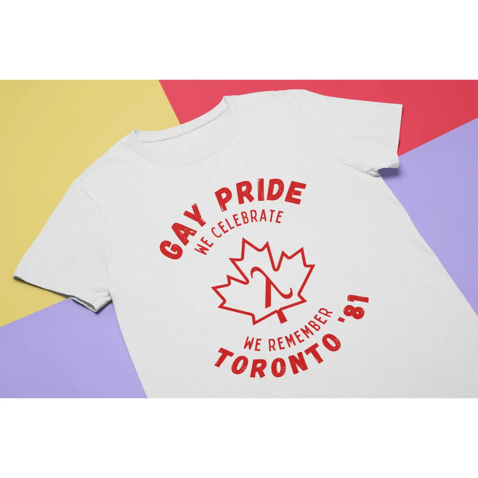 Camiseta Vintage del Orgullo G - Vintage Fashion Toronto reseña y precio