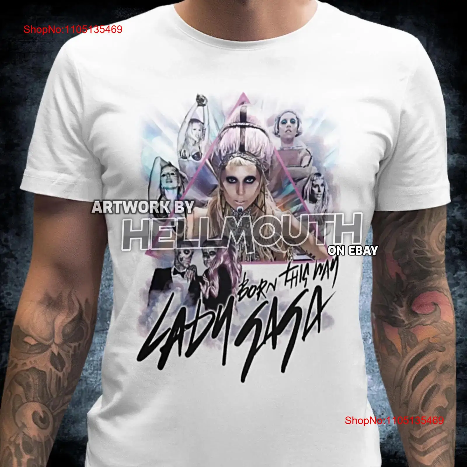 Lady Gaga Born This Way camise - Vintage Fashion Videos reseña y precio