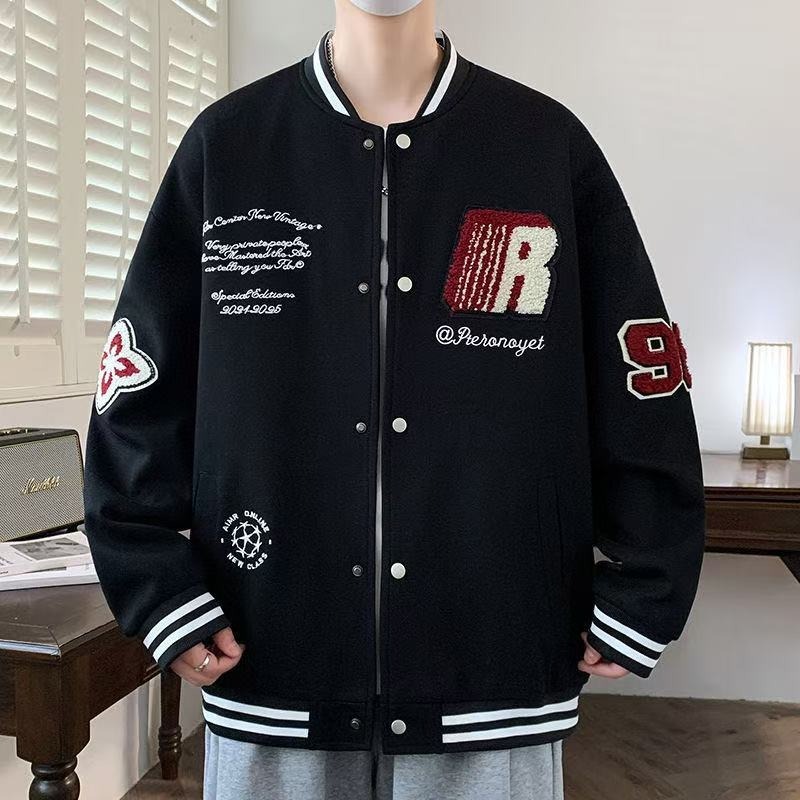 Abrigo nuevo de primavera 2026 - Varsity Jacket Wool reseña y precio