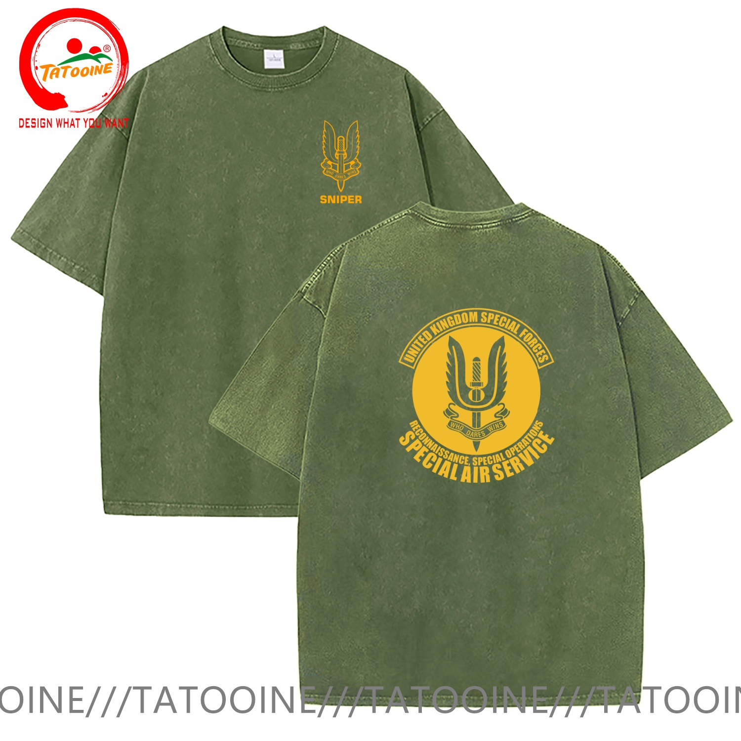 Camiseta de algodón lavada Vin - Vintage Fashion Uk reseña y precio
