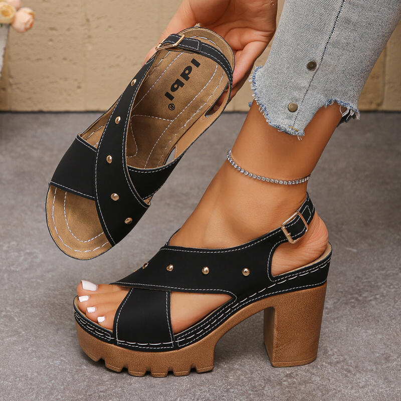 Sandalias de gladiador con cor - Vintage Slip Dress reseña y precio
